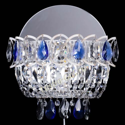 Бра Астра Синяя белая в Саратове Гусь Хрустальный