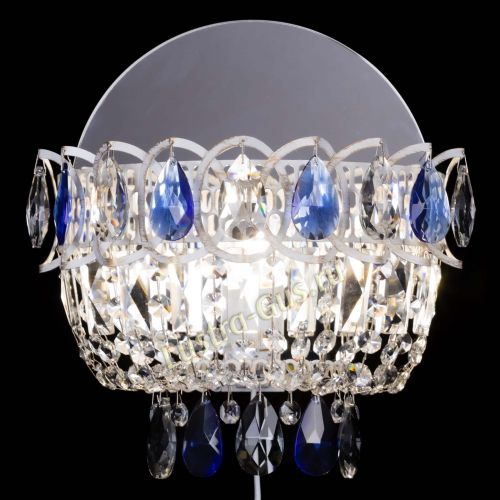 Бра Астра Синяя белая в Саратове Гусь Хрустальный