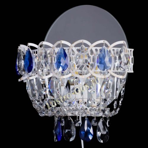 Бра Астра Синяя белая в Саратове Гусь Хрустальный