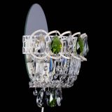 Бра Астра Зеленая белая в Саратове