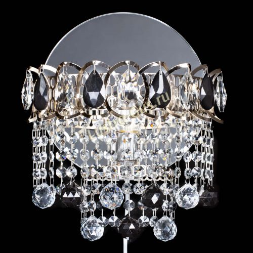 Бра Астра Капель шар 30 Черная в Саратове Гусь Хрустальный