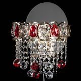 Бра Астра Капель шар 30 Красная в Саратове