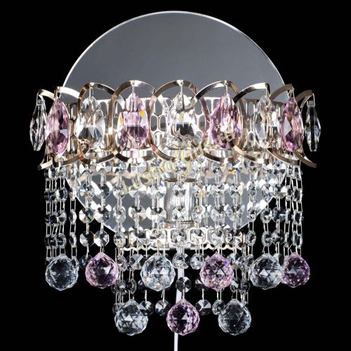 Бра Астра Капель шар 30 Розовая в Саратове Гусь Хрустальный