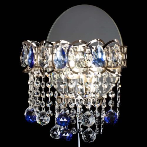 Бра Астра Капель шар 30 Синяя в Саратове Гусь Хрустальный