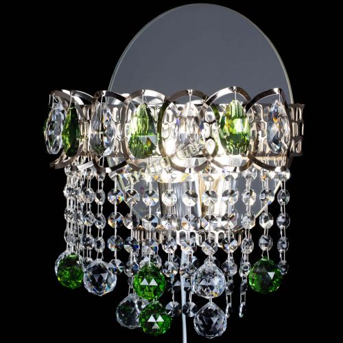 Бра Астра Капель шар 30 Зеленая в Саратове Гусь Хрустальный