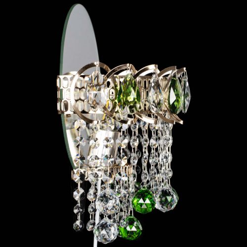 Бра Астра Капель шар 30 Зеленая в Саратове Гусь Хрустальный