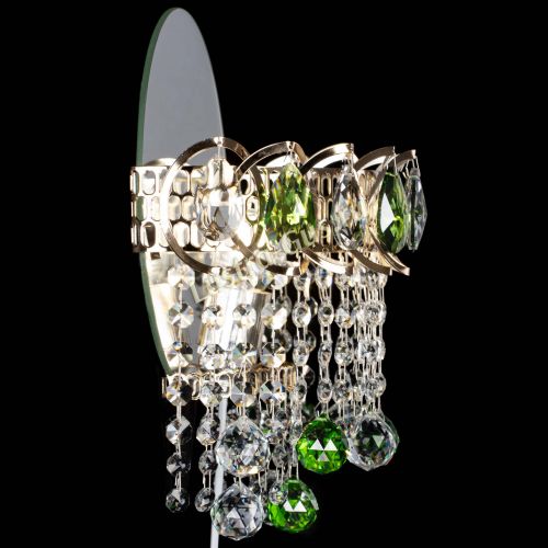 Бра Астра Капель шар 30 Зеленая в Саратове Гусь Хрустальный