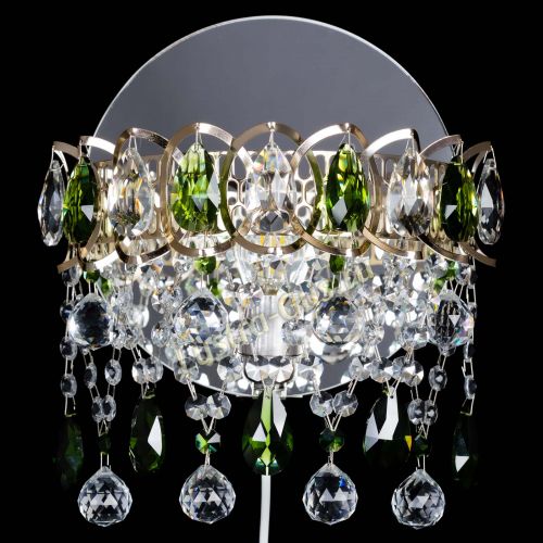 Бра Астра Паутинка зеленая в Саратове Гусь Хрустальный