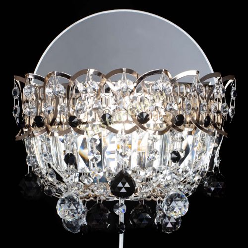 Бра Астра пластинка шар Черная в Саратове Гусь Хрустальный