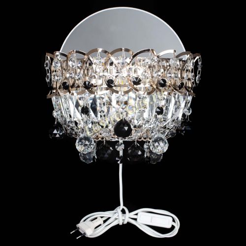 Бра Астра пластинка шар Черная в Саратове Гусь Хрустальный