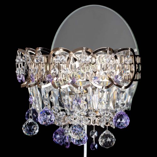 Бра Астра пластинка шар Фиолетовая в Саратове Гусь Хрустальный