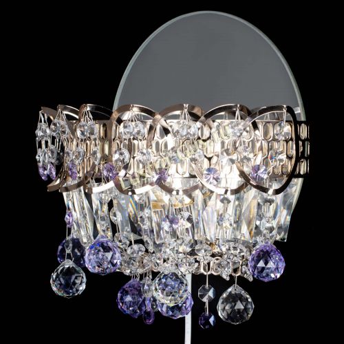 Бра Астра пластинка шар Фиолетовая в Саратове Гусь Хрустальный