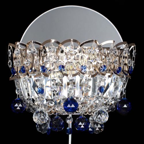 Бра Астра пластинка шар Синяя в Саратове Гусь Хрустальный