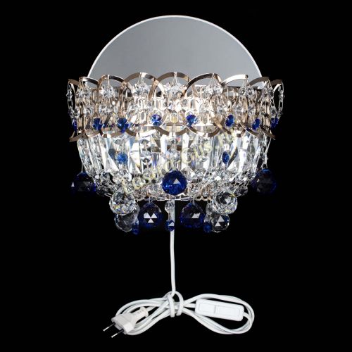 Бра Астра пластинка шар Синяя в Саратове Гусь Хрустальный