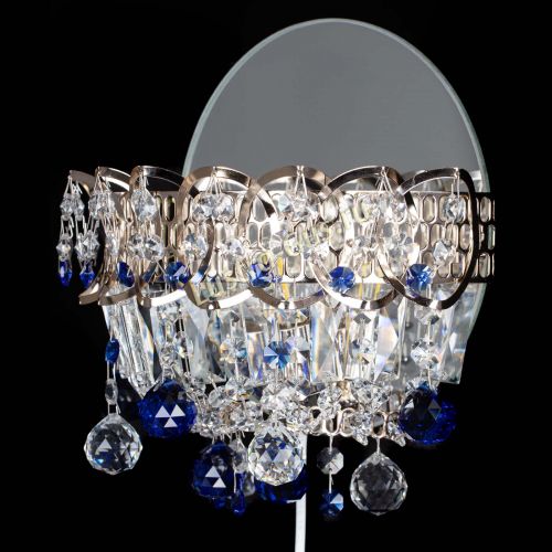 Бра Астра пластинка шар Синяя в Саратове Гусь Хрустальный