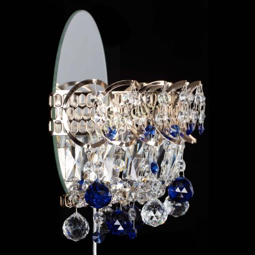 Бра Астра пластинка шар Синяя в Саратове Гусь Хрустальный