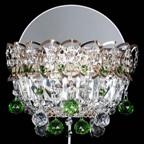 Бра Астра пластинка шар Зеленая в Саратове Гусь Хрустальный
