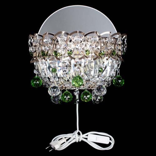 Бра Астра пластинка шар Зеленая в Саратове Гусь Хрустальный