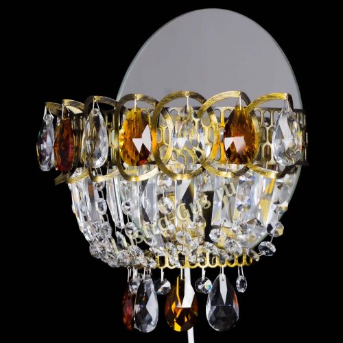 Бра Астра Чайная под бронзу в Саратове Гусь Хрустальный