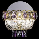 Бра Астра Фиолетовая под бронзу в Саратове