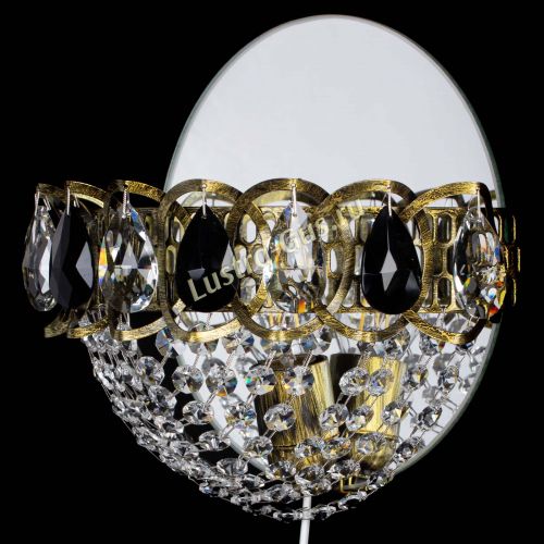 Бра Астра Сетка под бронзу Черная в Саратове Гусь Хрустальный