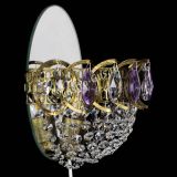 Бра Астра Сетка под бронзу Фиолетовая в Саратове