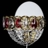 Бра Астра Сетка под бронзу Красная в Саратове