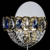 Бра Астра Сетка под бронзу Синяя в Саратове