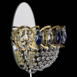 Бра Астра Сетка под бронзу Синяя в Саратове