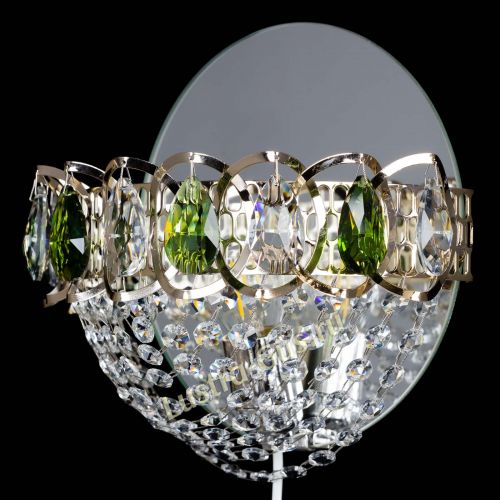 Бра Астра Сетка зеленая в Саратове Гусь Хрустальный