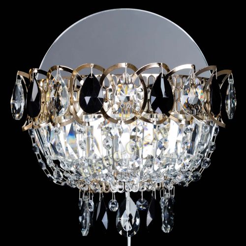 Бра Астра черная в Саратове Гусь Хрустальный