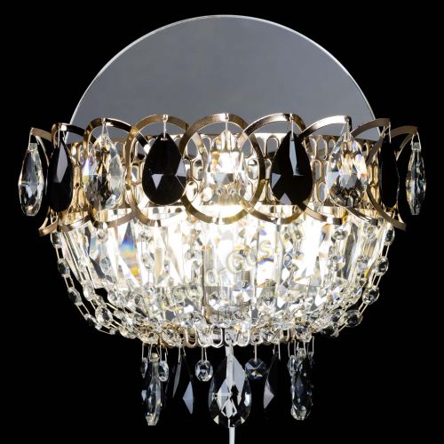 Бра Астра черная в Саратове Гусь Хрустальный