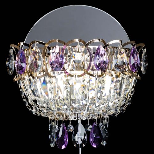 Бра Астра фиолетовая в Саратове Гусь Хрустальный