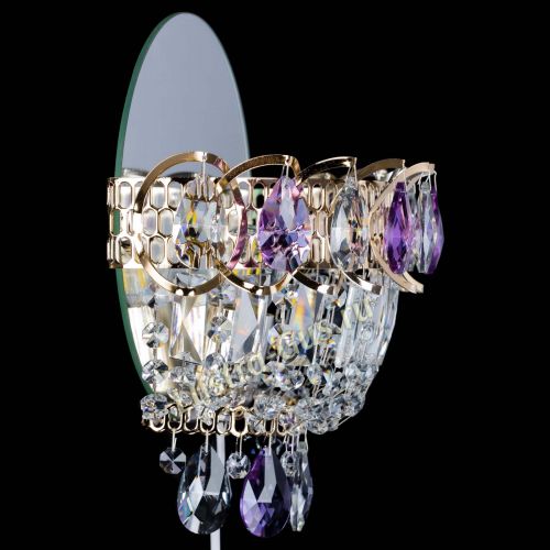 Бра Астра фиолетовая в Саратове Гусь Хрустальный