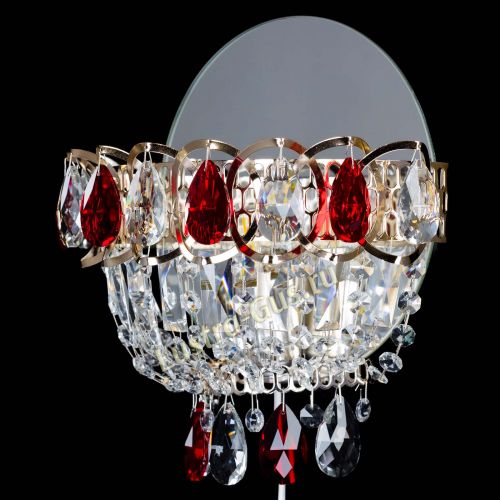 Бра Астра красная в Саратове Гусь Хрустальный