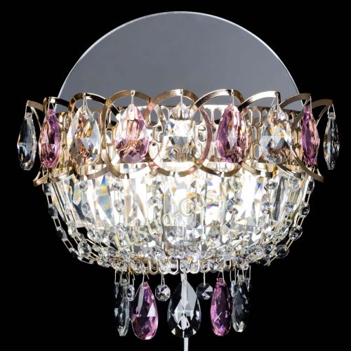 Бра Астра розовая в Саратове Гусь Хрустальный