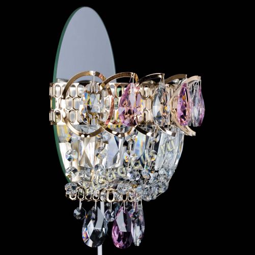 Бра Астра розовая в Саратове Гусь Хрустальный