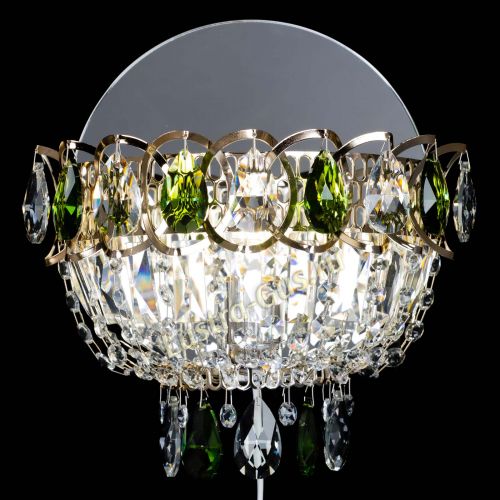 Бра Астра зеленая в Саратове Гусь Хрустальный