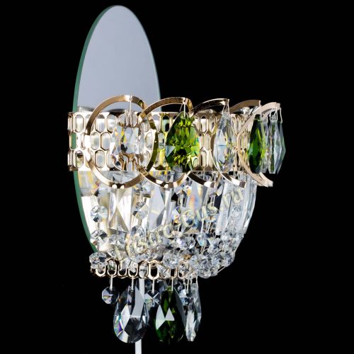 Бра Астра зеленая в Саратове Гусь Хрустальный