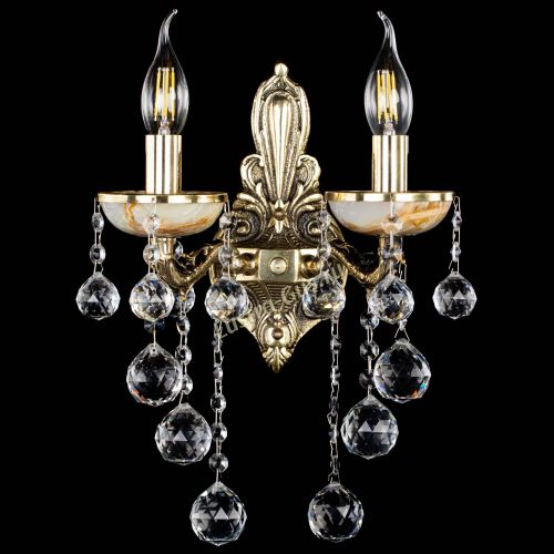 Бра Оникс №2/1 шар в Саратове Гусь Хрустальный