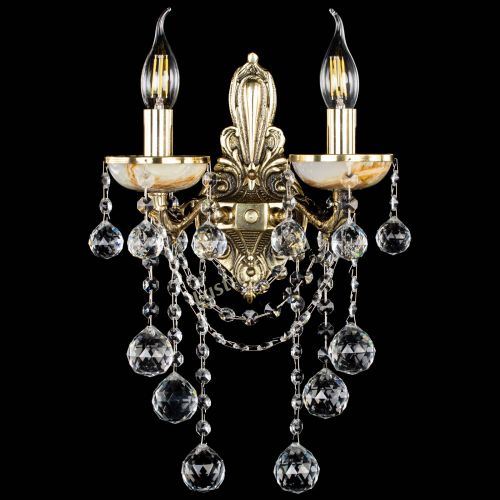 Бра Оникс №2/2 шар в Саратове Гусь Хрустальный