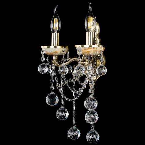 Бра Оникс №2/2 шар в Саратове Гусь Хрустальный