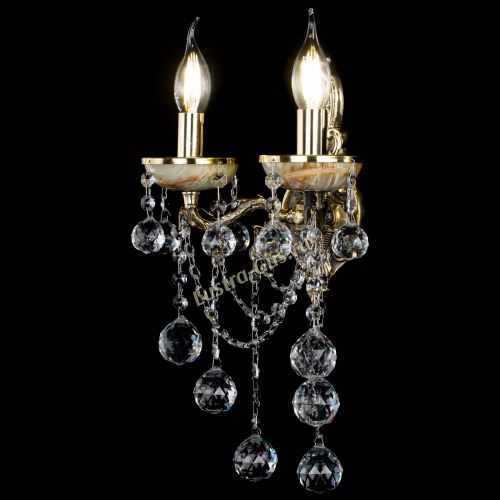 Бра Оникс №2/2 шар в Саратове Гусь Хрустальный