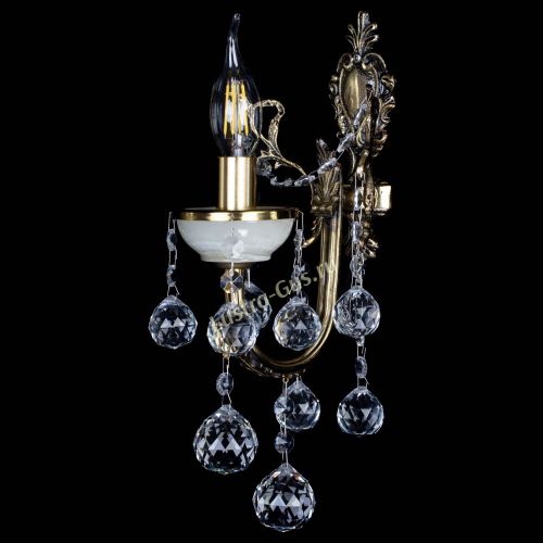 Бра Веста №1 с камнем шар в Саратове Гусь Хрустальный