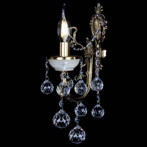 Бра Веста №1 с камнем шар в Саратове Гусь Хрустальный