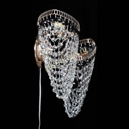 Бра Бутоны №2 черная в Саратове Гусь Хрустальный