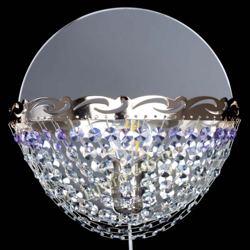 Бра Диана фиолетовая в Саратове Гусь Хрустальный