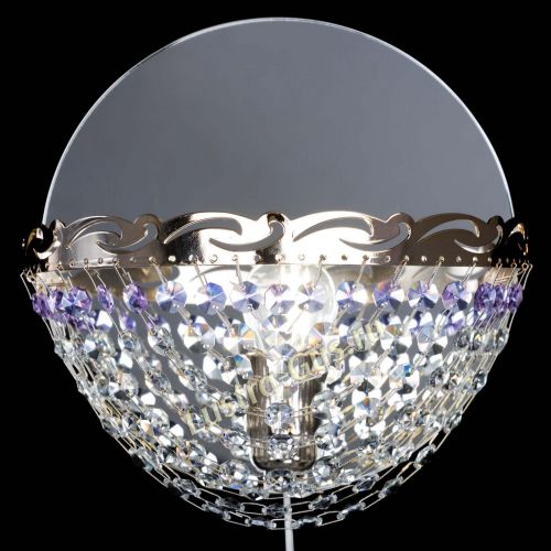 Бра Диана фиолетовая в Саратове Гусь Хрустальный