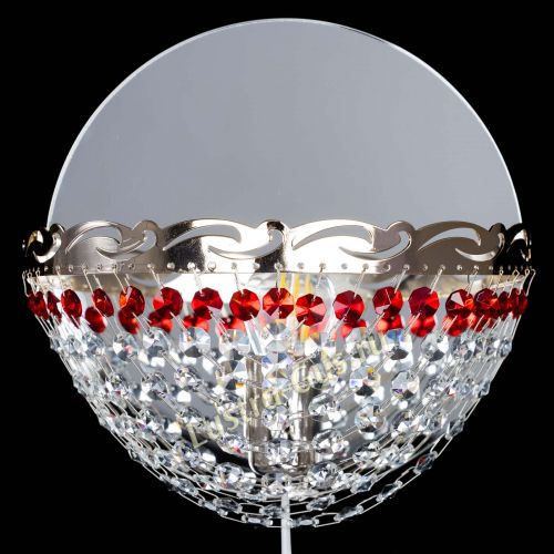 Бра Диана красная в Саратове Гусь Хрустальный