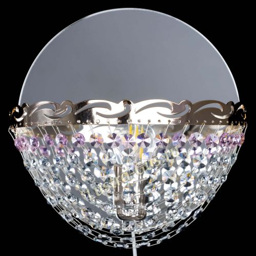 Бра Диана розовая в Саратове Гусь Хрустальный